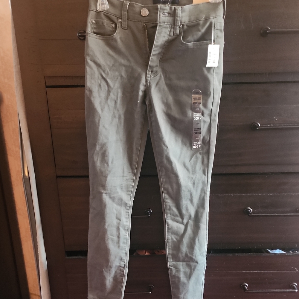 Girl's Dark Green Jeans NWT